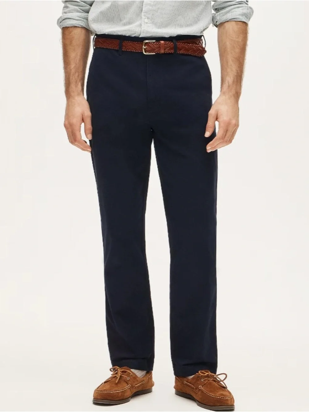 NWT J. Crew Broken-in Straight Chino Pant Newport Navy